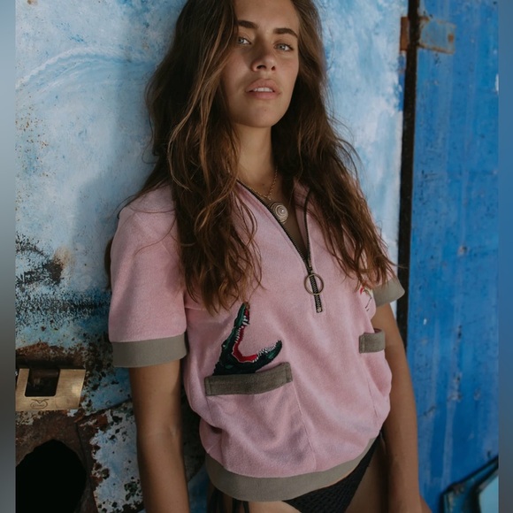 🌐 Tombolo ‘Flamingo Tartare’ Cabana shirt *New* 🌐 - Picture 2 of 5